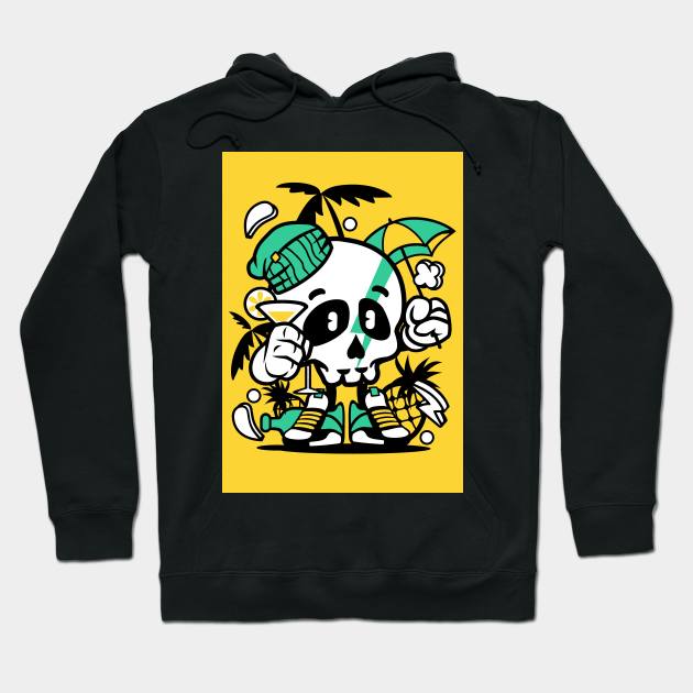 Design 83 Skull Island Vacation Hoodie by Hudkins